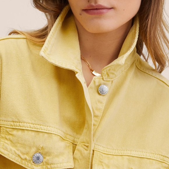 Mango Oversize Denim Jacket - Picture 7 of 12